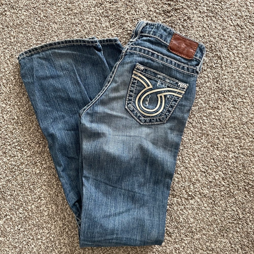 Big star boot cut jeans